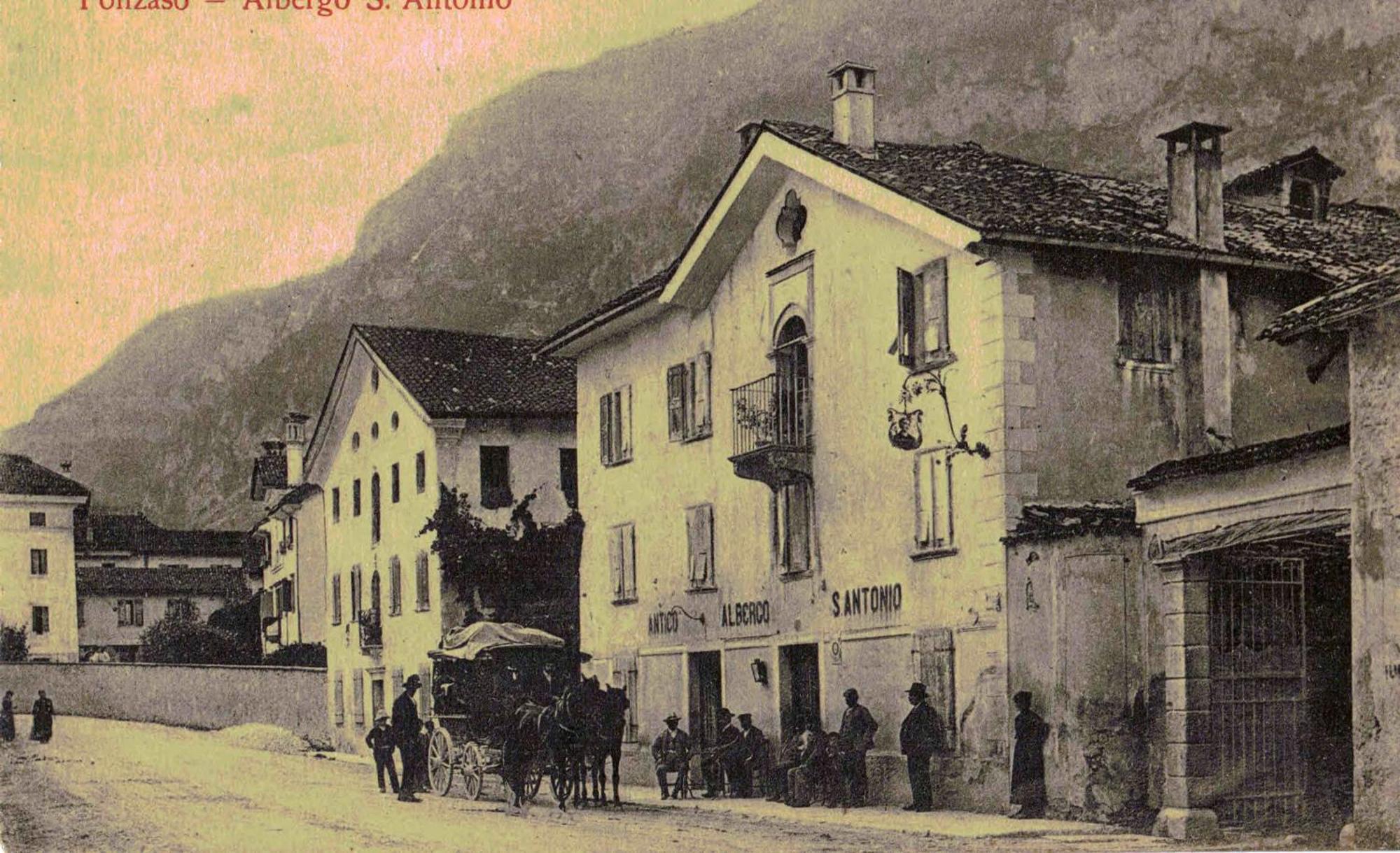 Antico Albergo Sant'Antonio Fonzaso Екстер'єр фото